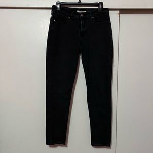 Levi’s 711 skinny black jeans/jeggings
